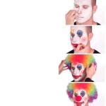 face painting meme|clown face meme.